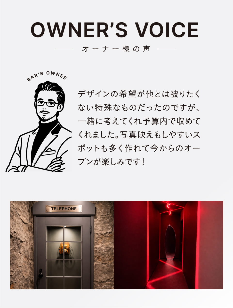 OWNER'S VOICE